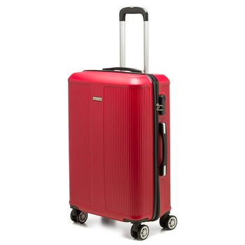 Trolley medio rigido rosso in ABS Govago, Valigie, SKU o912000139, Immagine 0